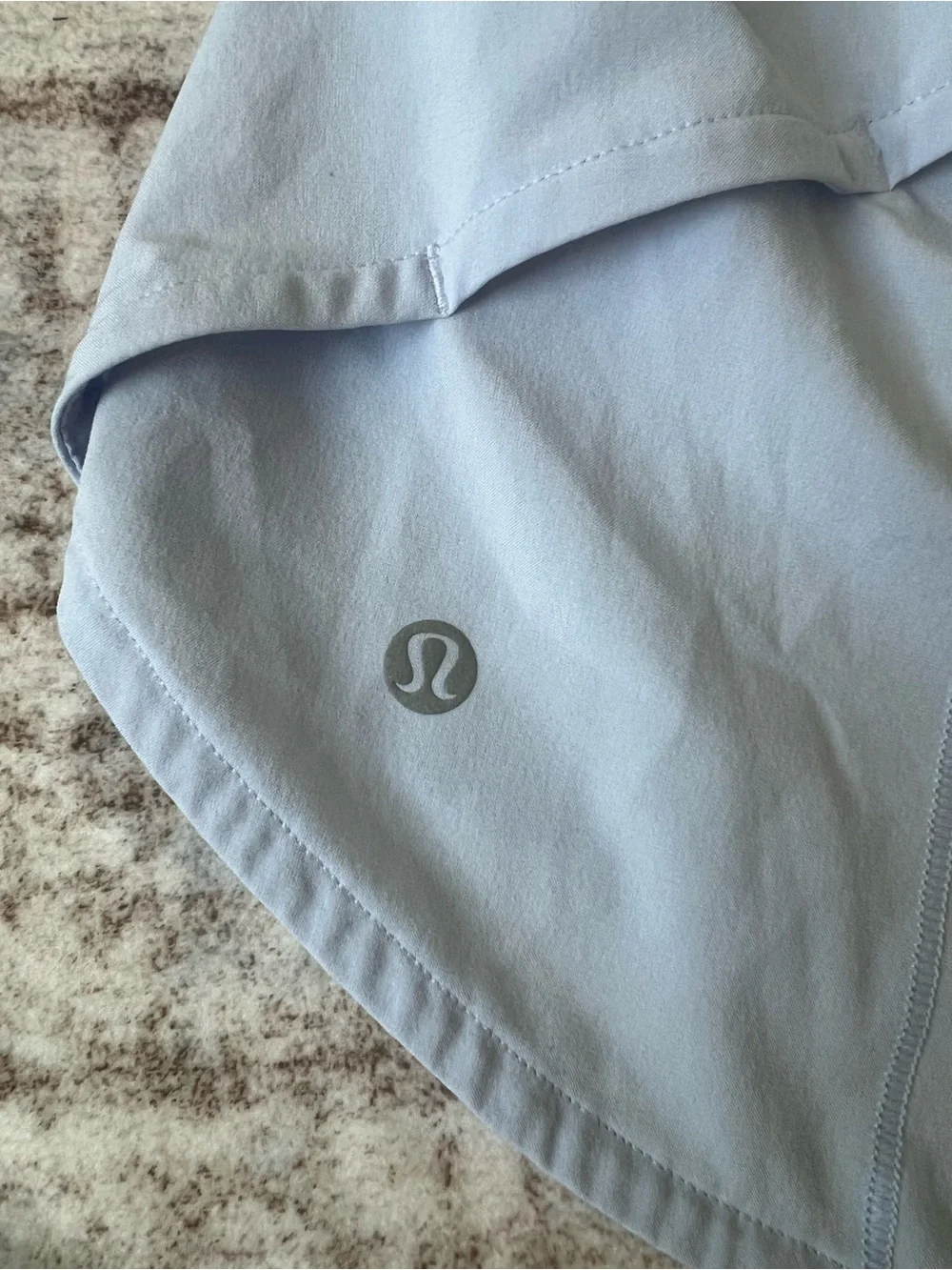 lululemon athletica Pale Blue Women's Athletic Shorts